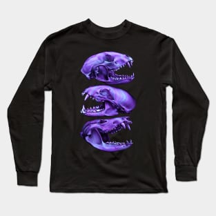 Skull Stack Color Long Sleeve T-Shirt